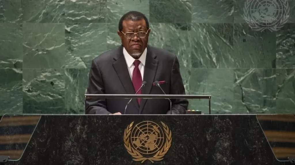 جدد الرئيس الناميبي، هاكه كينكوب، دعوة بلاده إلى دعم حق الشعب الصحراوي في تقرير مصيره
