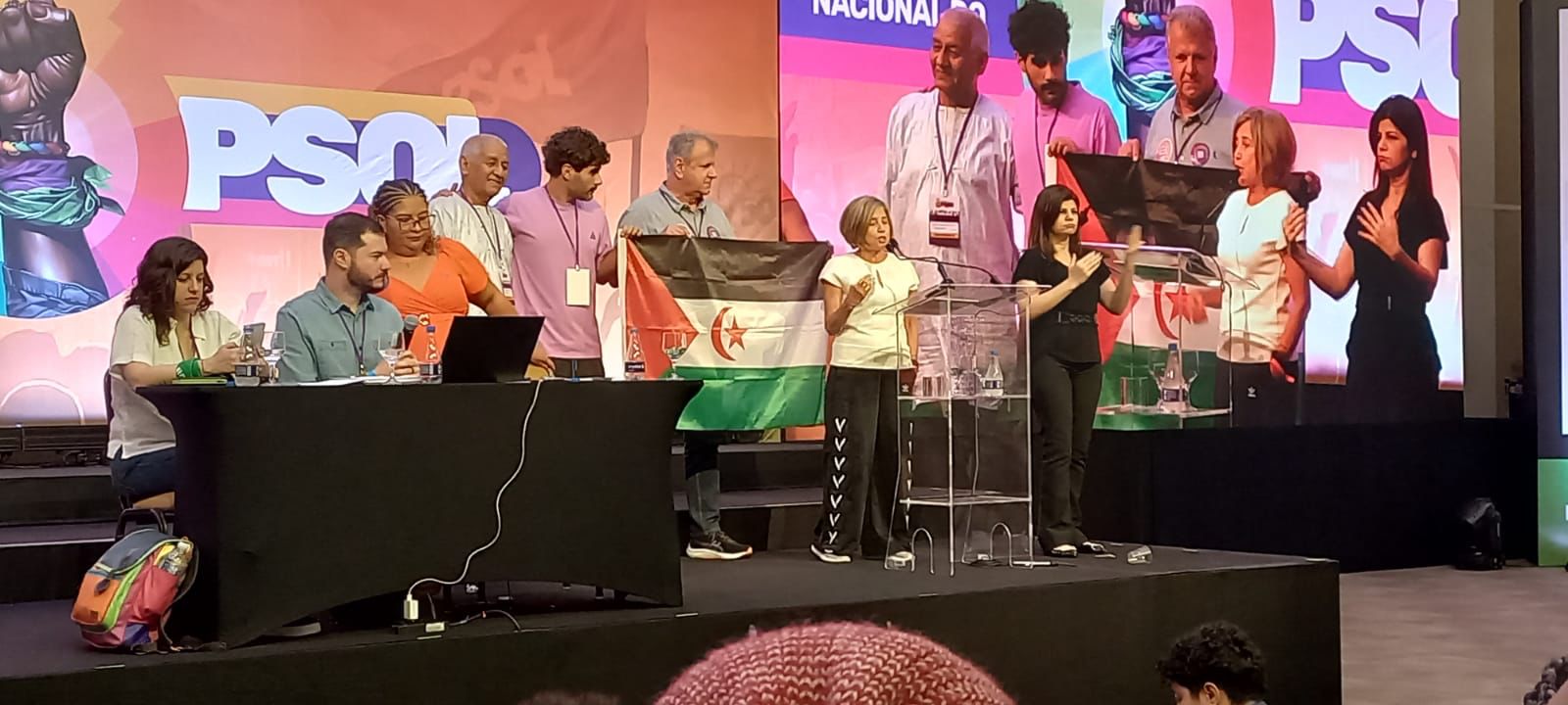 المؤتمر الثامن لحزب الاشتراكية والحرية البرازيلي يصادق بالاجماع على توصية تدعم كفاح الشعب الصحراوي العادل