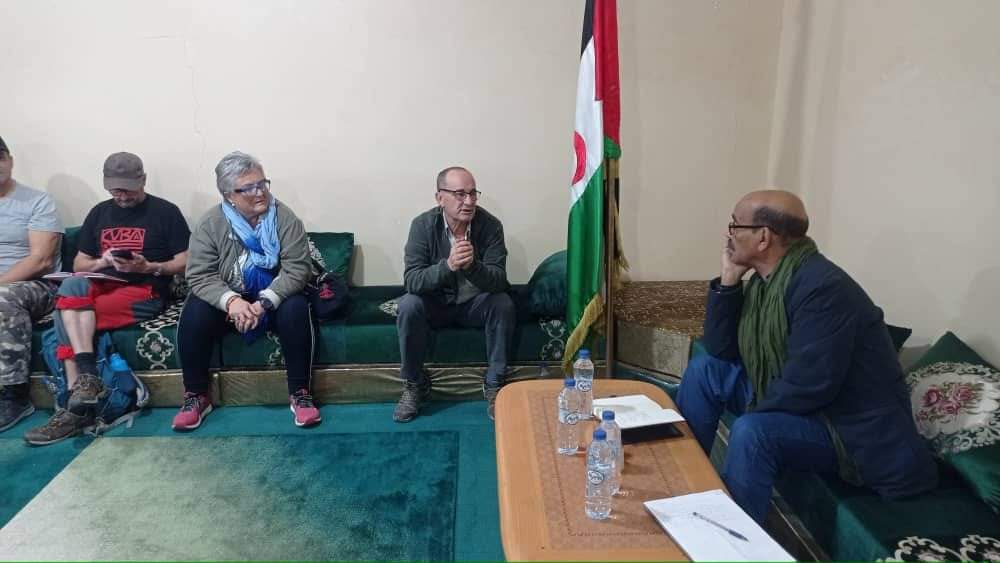 وزير الصحة العمومية يستقبل وفدا من جمعية اصدقاء الشعب الصحراوي بمنطقة استورياس