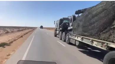 عاجل :المغرب ينقل مدفعيته الثقيلة إلى مناطق قريبة من جدار العار في منطقة تشلة.