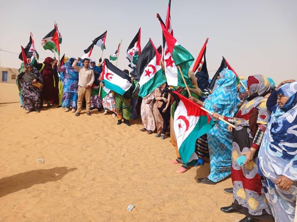 الذكرى الرابعة والاربعين على القصف الهمجي المغربي للمدنيين الصحراويين ببلدة ام ادريكة.